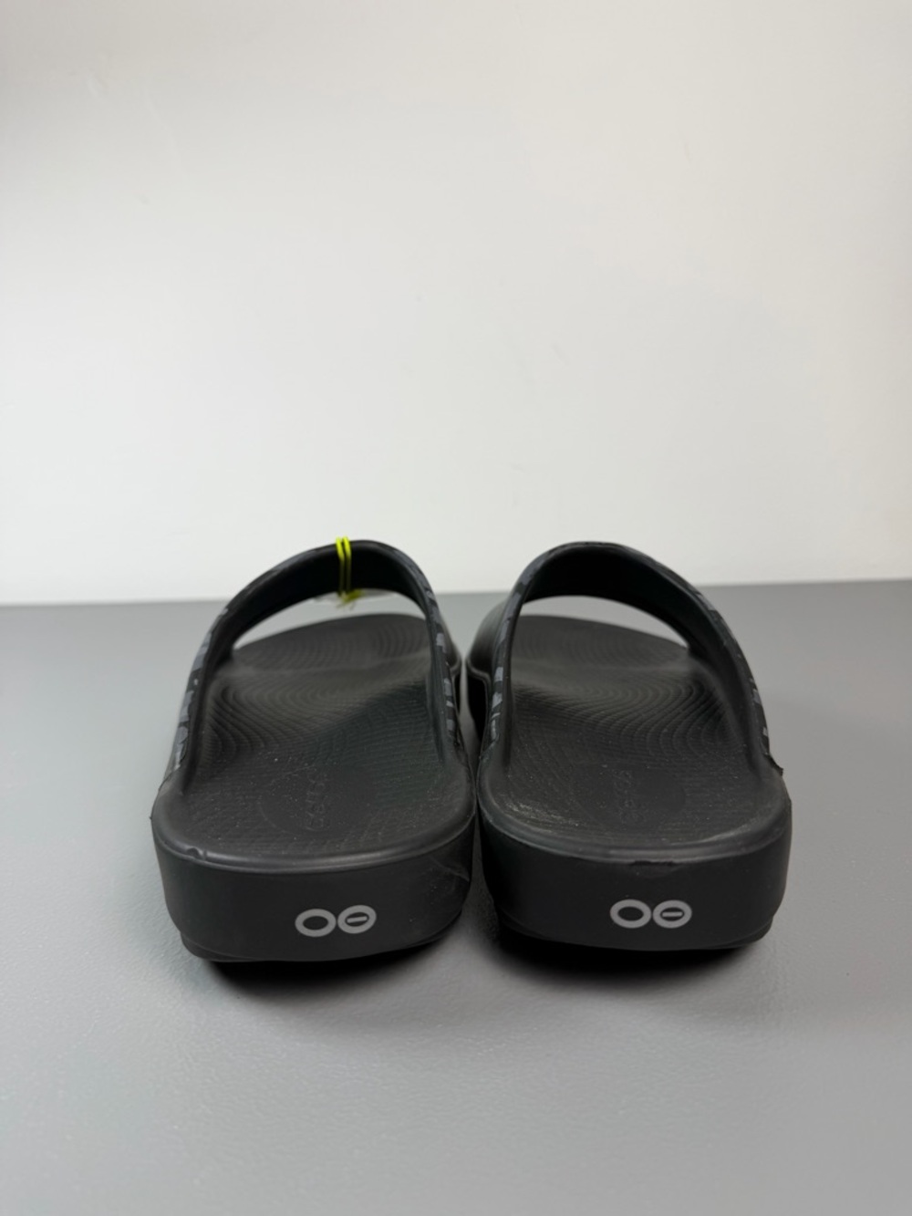New OOFOS OOAHH Sport Slides Black Camo Recovery Slip On Sandal M7/W9 - Picture 9 of 11